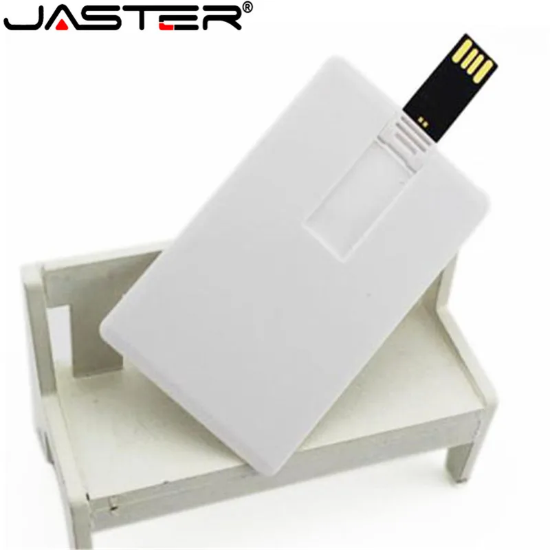 Визитная карта JASTER с логотипом на заказ Usb 2 0 флешка 4 ГБ 8 16 32 5 шт.|USB