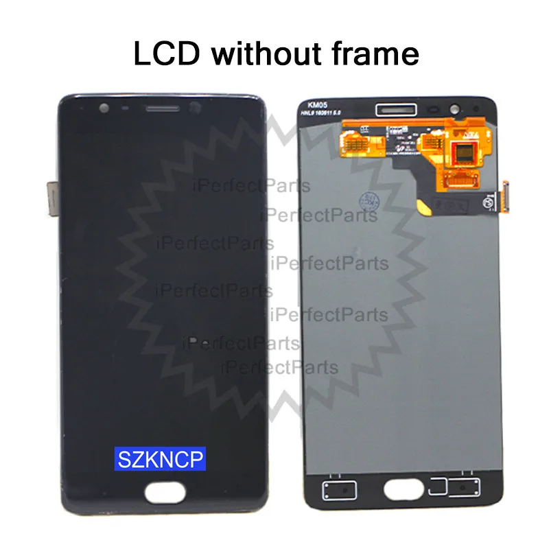 5 &quotдля Oneplus 3 T ЖК дисплей аксессуары для замены One plus A3010 A3000 three|lcd screen display|lcd digitizerlcd
