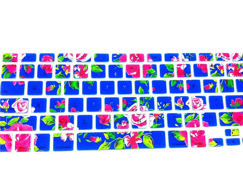 Ультратонкий силиконовый чехол-клавиатура для MacBook Air Pro Retina 13 15 17 в китайском