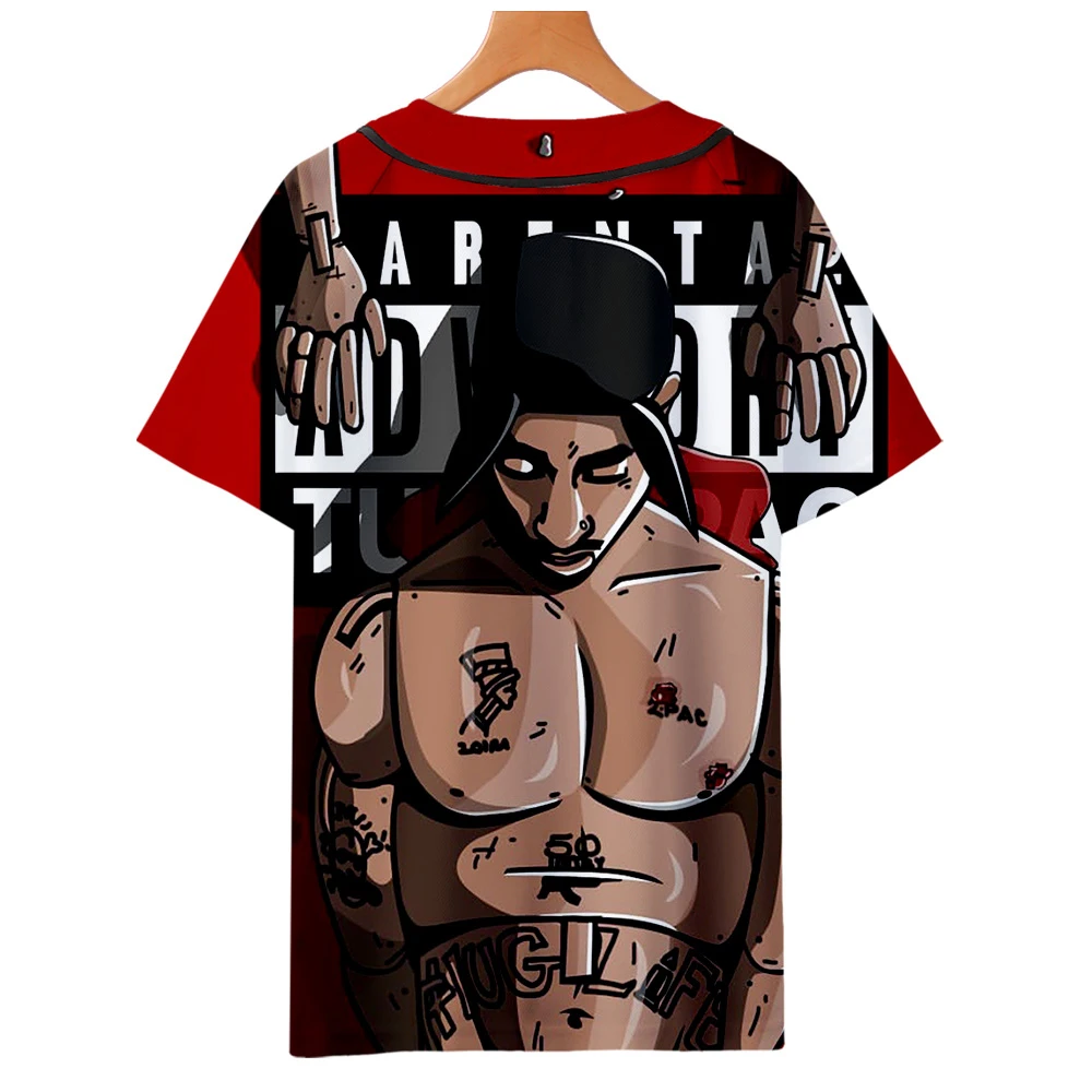 Р. И. П. Американский рэпер 2Pac Tupac Amaru Shakur 3D печать с коротким рукавом бейсбольная