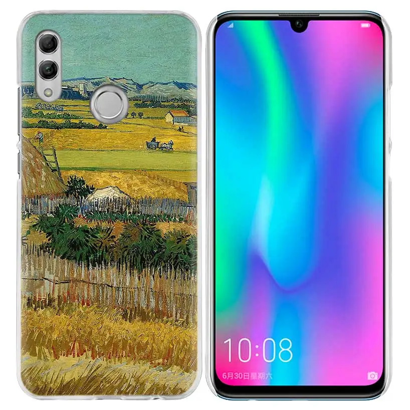 Чехол Sky Van Gogh для huawei Honor 8X Y9 9 10 Lite Play 8C 8S 8A Pro V20 20i 10i Y6 Y7 жесткий чехол для телефона из поликарбоната
