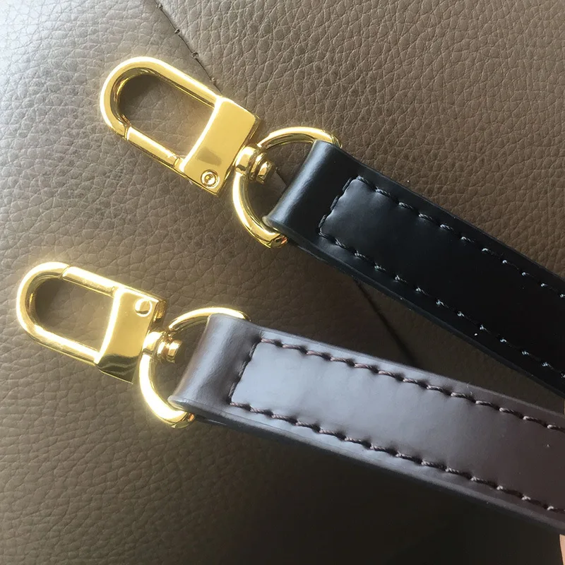 Натуральная Кожа Замена Crossbody Сумке роскошные аксессуары, сумки 0,9/1,2/1,5/1,8/2,5 см в ширину на выбор