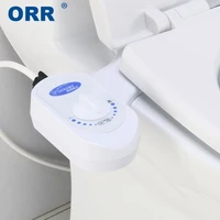 unplugged bidet toilet seat ass sprayer attachment self cleaning bathroom non electric buttocks washing orr