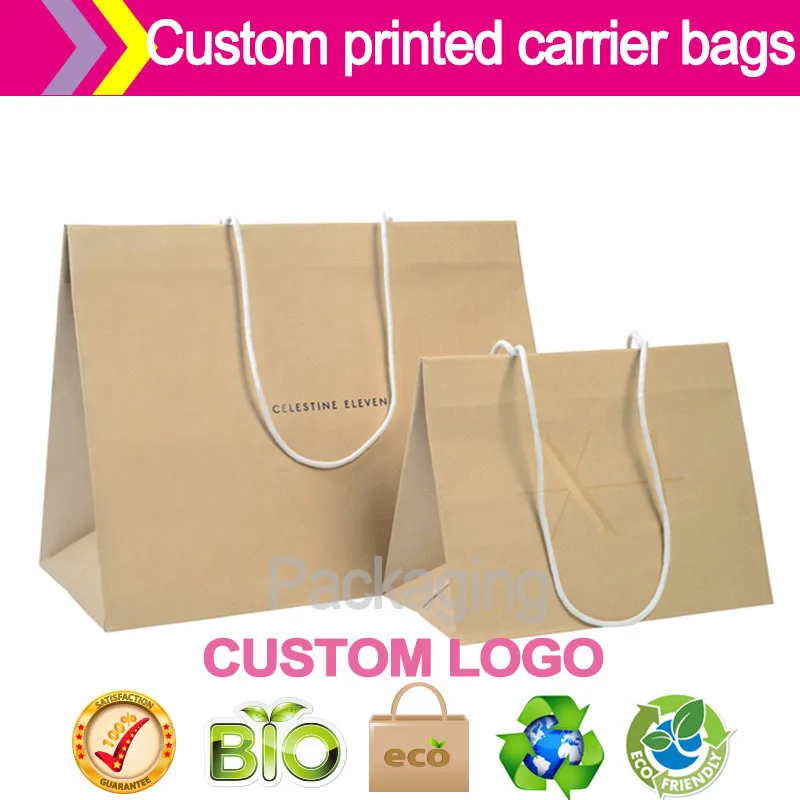 Коричневый пакет из крафт-бумаги | Украшения и аксессуары