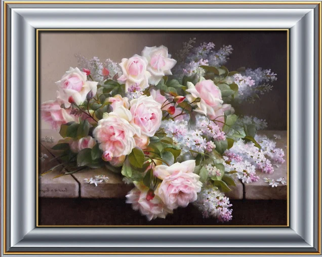 Bountch flower цвет Diy комплекты алмаз живопись полный алмазов декоративные resinstone