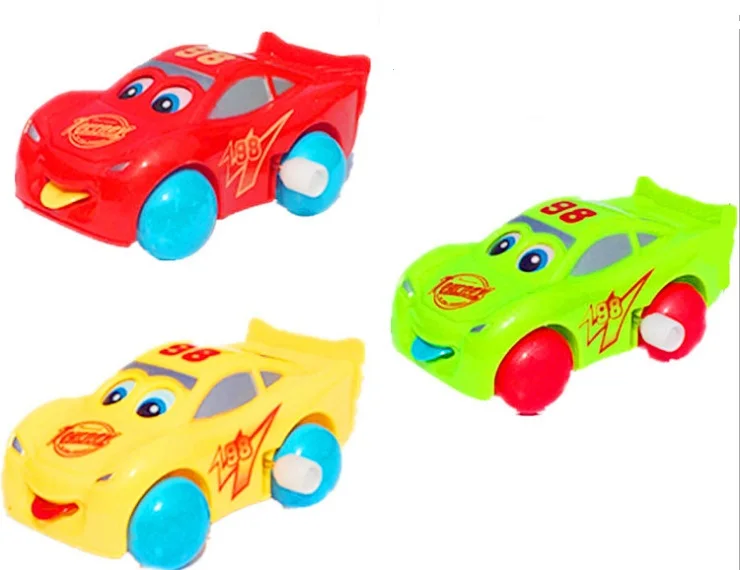 Игрушечные машинки на цепочке мигает и прокалывает язык Горячая