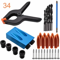 woodworking oblique hole drill 15 degree angle locator bits oblique hole fixing clip hole puncher diy carpentry tool set