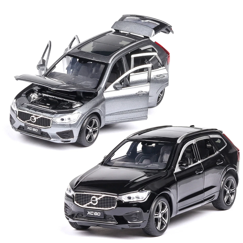 1:32 VOLVO S60 музыкальная с подсветкой машина литые игрушечные машинки модель автомобиля с горячим колесом двери автомобиля можно открыть игрушку