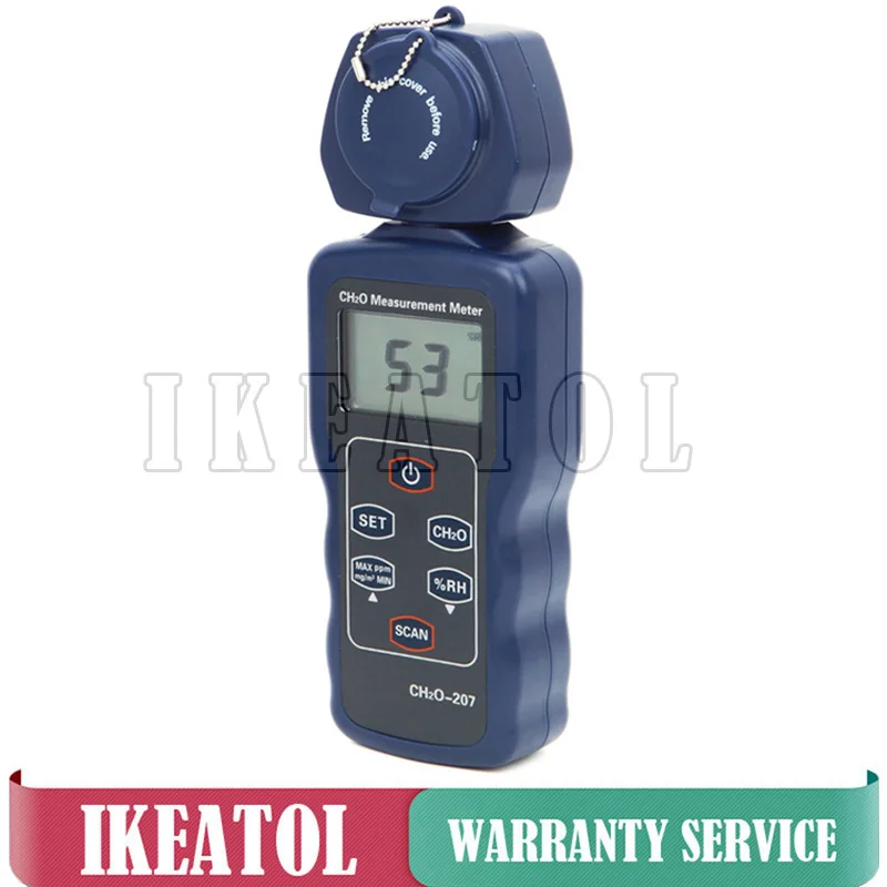 

Portable SM207 Gas Leak Detector Formaldehyde CH2O Gas Tester SM207 0-4.00PPM or 0-5.00mg/m3 harmful Gas