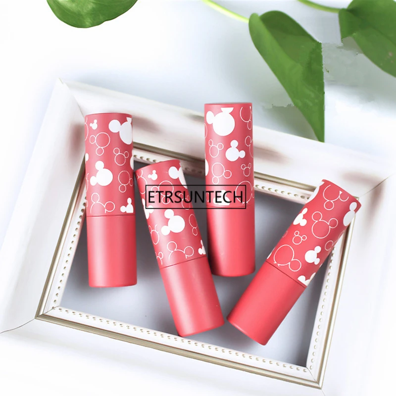 

100pcs Plastic Cosmetic Lip Rouge Package, DIY 12.1mm Empty Lipstick Tube, Women Lip Makeup Lip Balm Container F2396