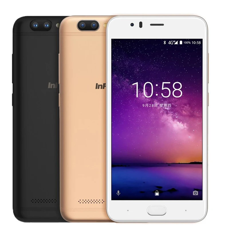 Infocus A3 2 Гб Оперативная память 16 Встроенная 3050 mAh 5 дюйма Quad core 1280*720 13MP + MPDual сзади