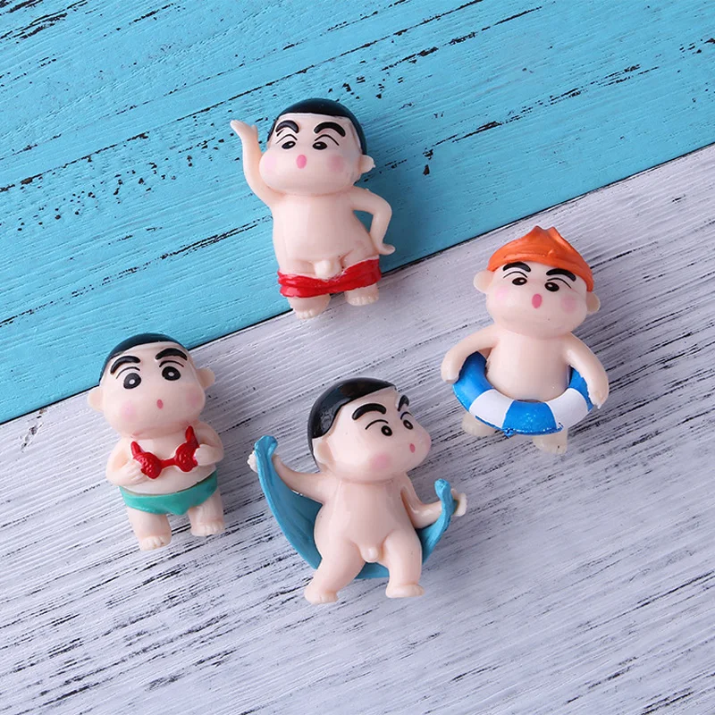 BAIUFOR на берегу моря для маленьких мальчиков с рисунком из аниме фигурки люди