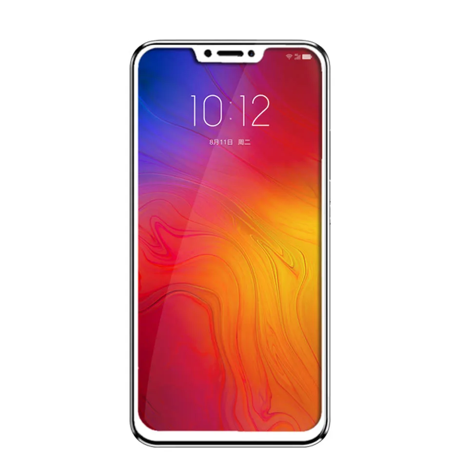 2 шт. 3D полное клеевое закаленное стекло для Lenovo Z5 покрытие экрана Защитная пленка