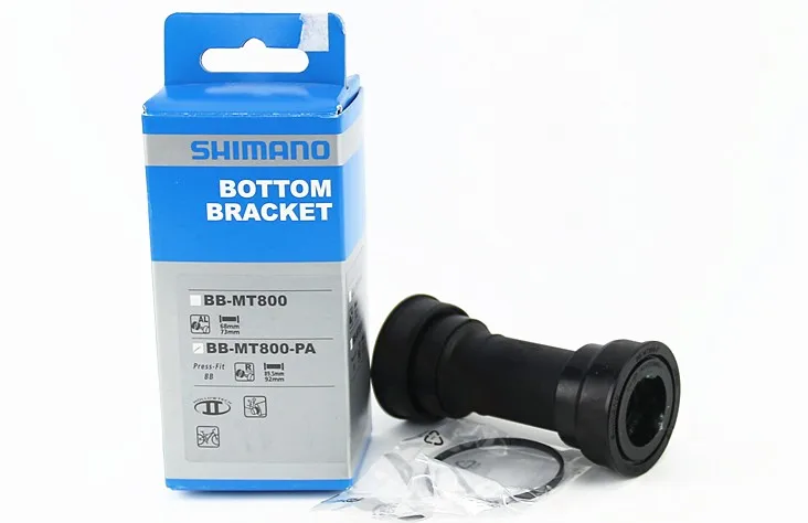 MT800-PA Shimano DEORE XT SLX каретка SM BB MT800pa Hollowtech II горный велосипед MT500-PA 68/73 мм BB94/BB93/BB71/BB5289.5 or92m - Цвет: MT800-PA