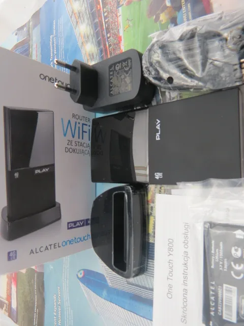 Разблокированный мобильный роутер Alcatel One Touch Y800 100 Мбит/с 4G LTE FDD широкополосный