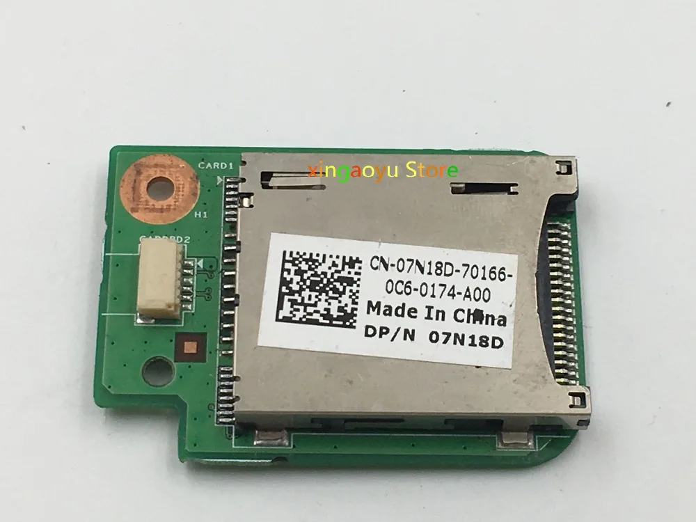 

48.4HH04.011 FOR Dell Inspiron N5010 Laptop Media SD Card Reader Board 07N18D 7n18d CN-07N18D Full Tested