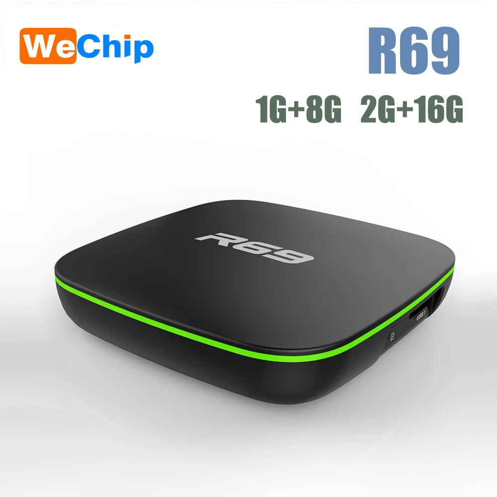 Wechip R69 IP TV SUB Smart приставка Android 7 1 Турция Франция Россия QHD год 1080P HD 3D