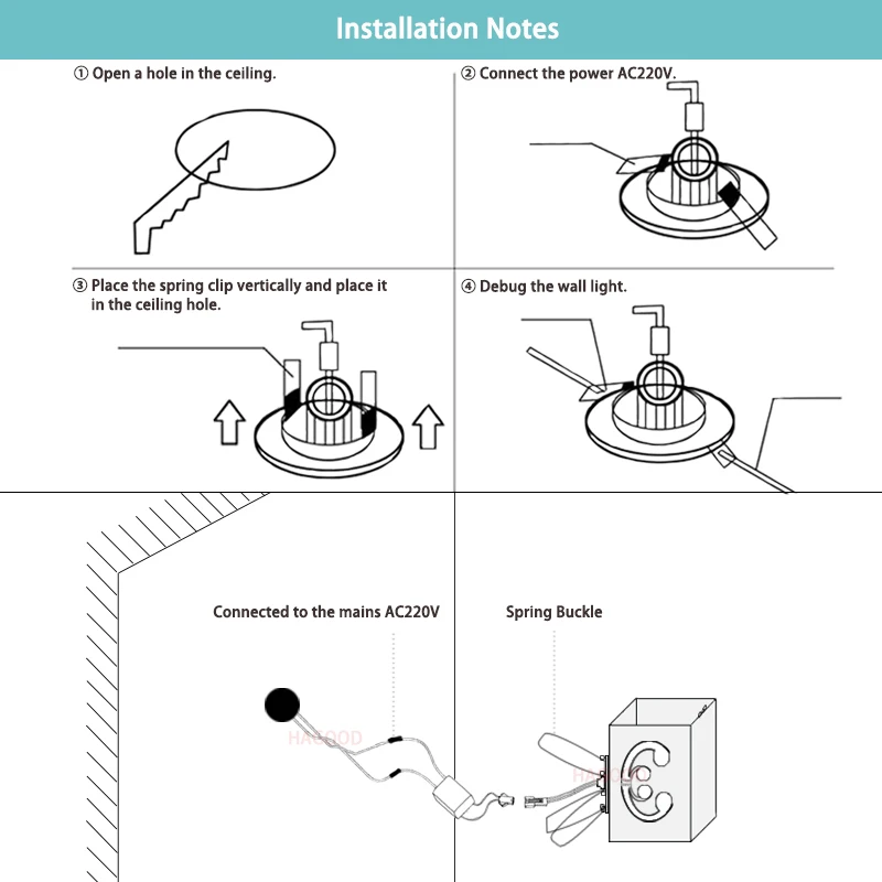 Новое современное светодиодное бра 3 Вт красочное точечное освещение