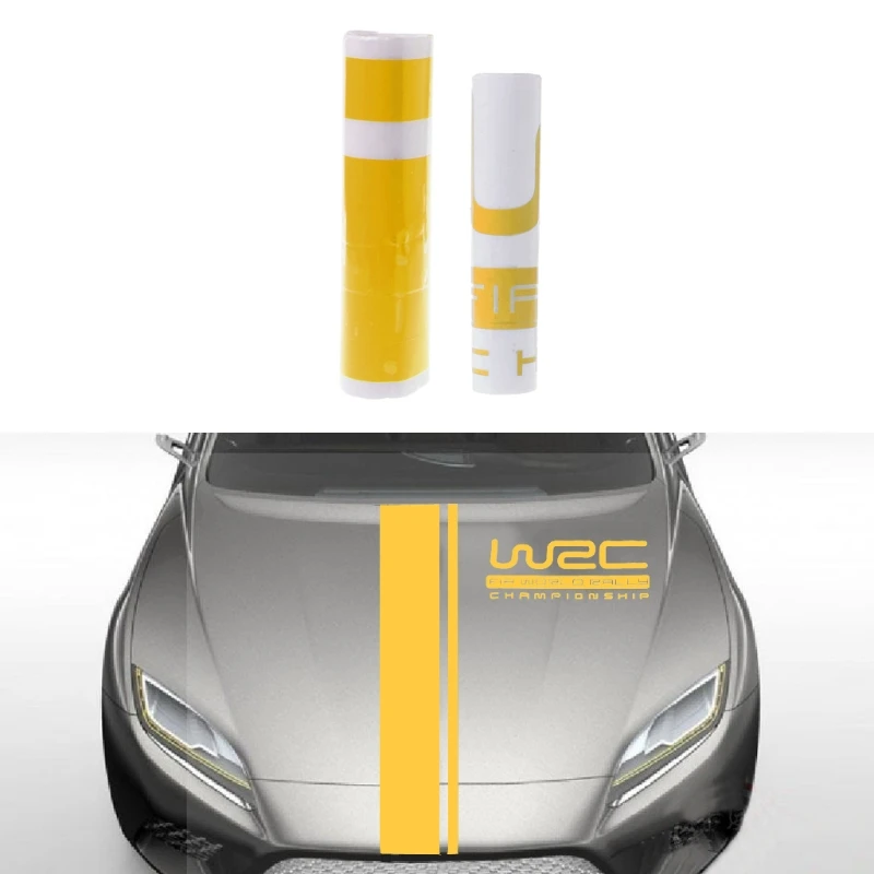 Индивидуальные WRC Полосы Виниловые покрытия для автомобилей гоночных видов