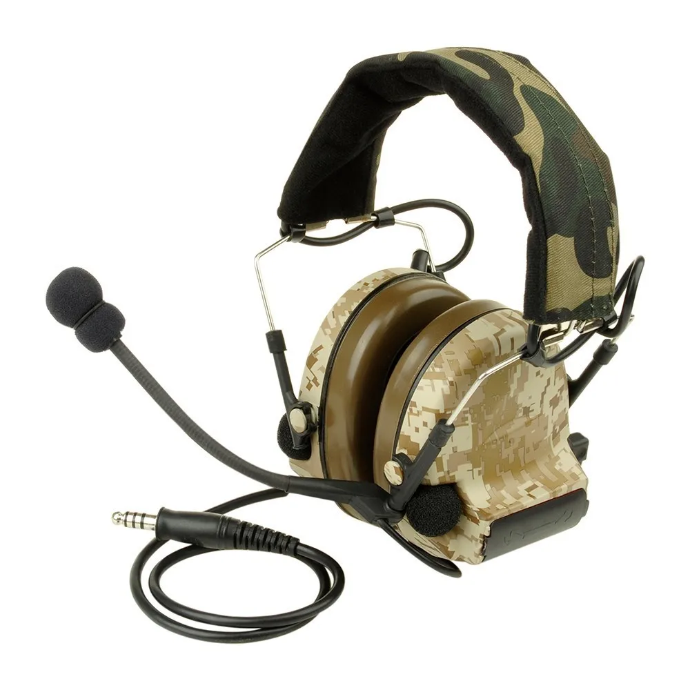 SINAIRSOFT Z-tactical Sordin тактические гарнитуры страйкбол Comtac Z 041 ZComtac II Гарнитура Стиль шлем шумоподавление наушники - Цвет: DD
