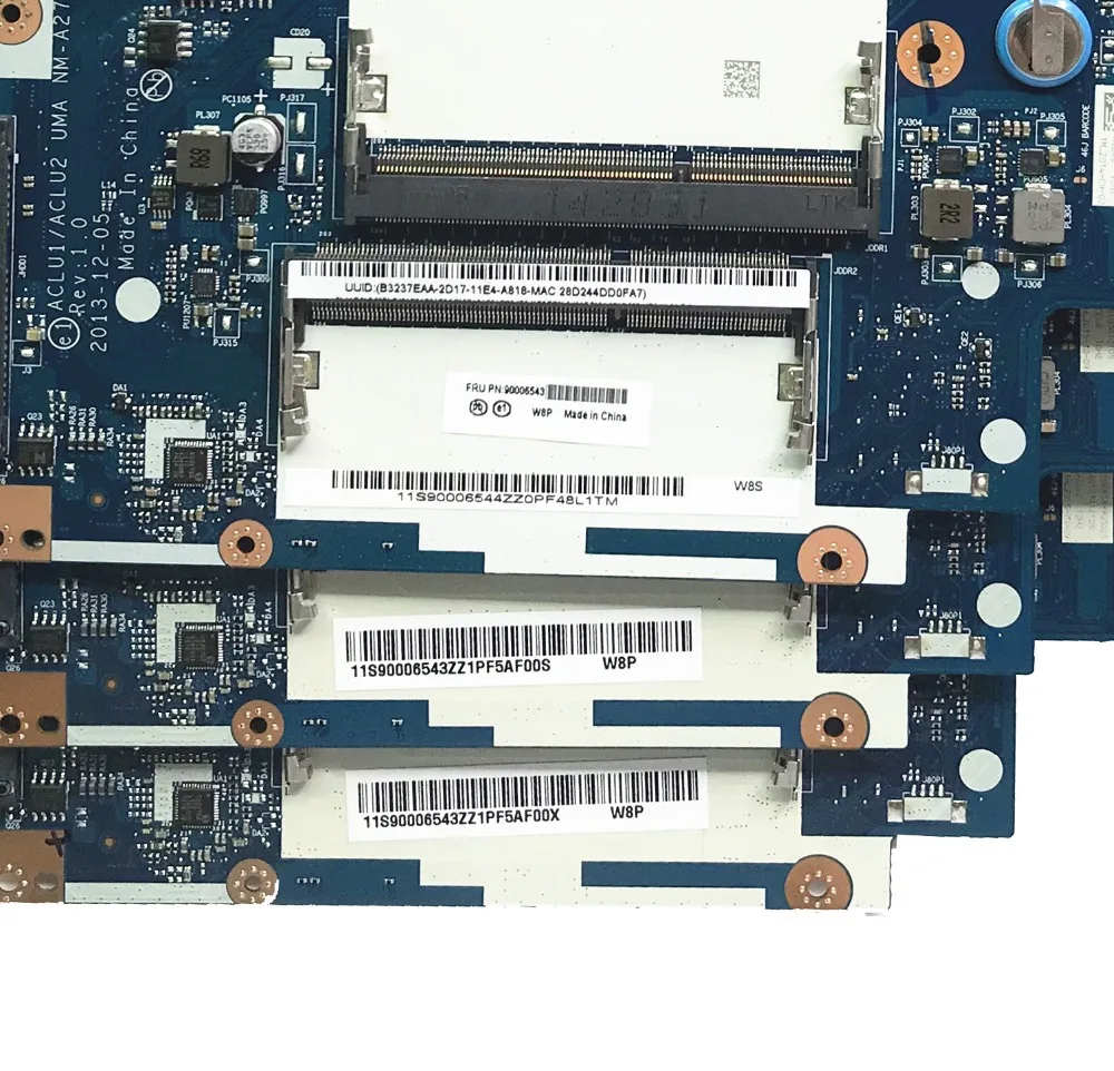 Для LENOVO G50-70 материнская плата для ноутбука 90006543 с SR1EK i3-4005u CPU ACLU1/ACLU2 UMA NM-A272 MB 100%