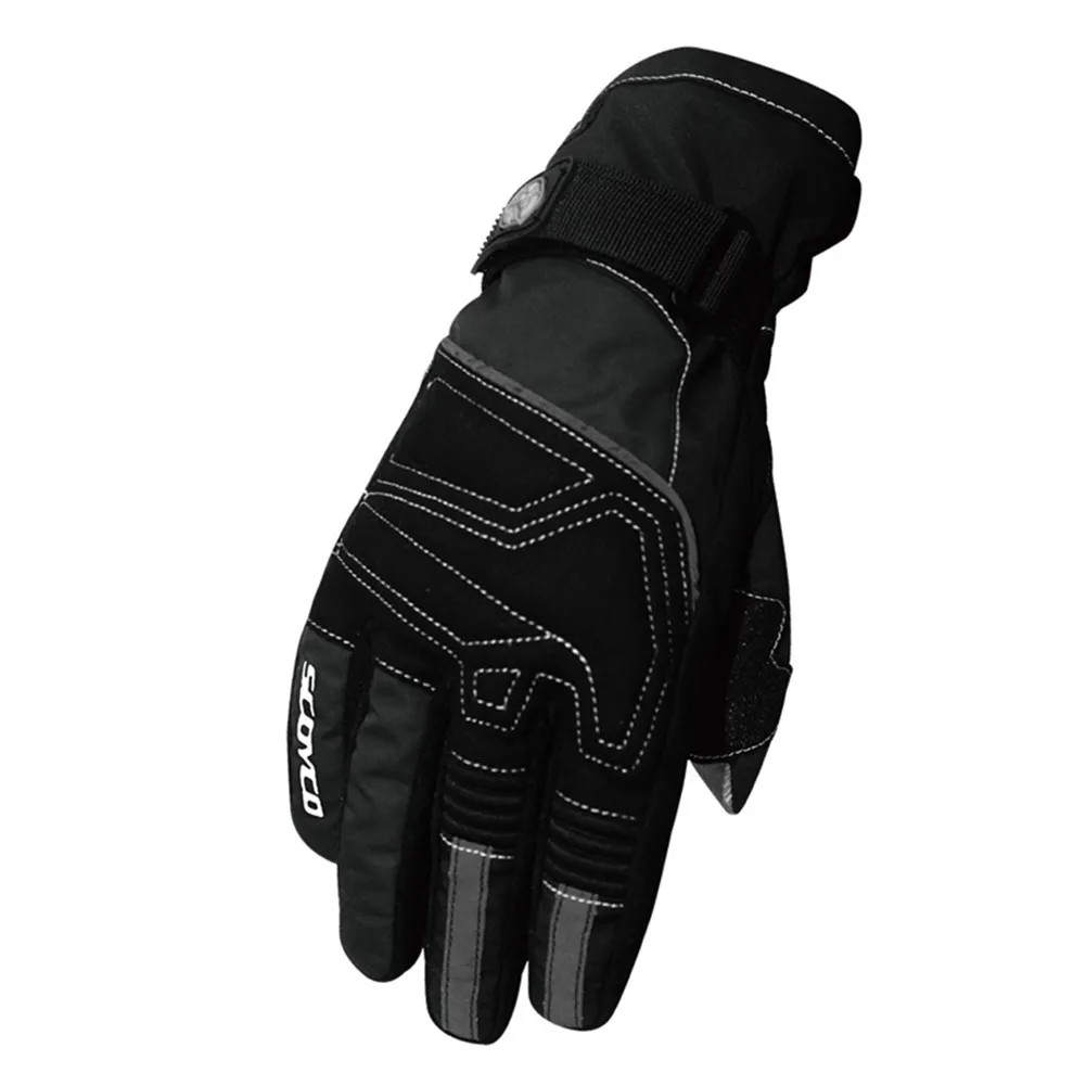Зимние мотоциклетные перчатки Scoyco Guantes водонепроницаемые для мотокросса Luvas