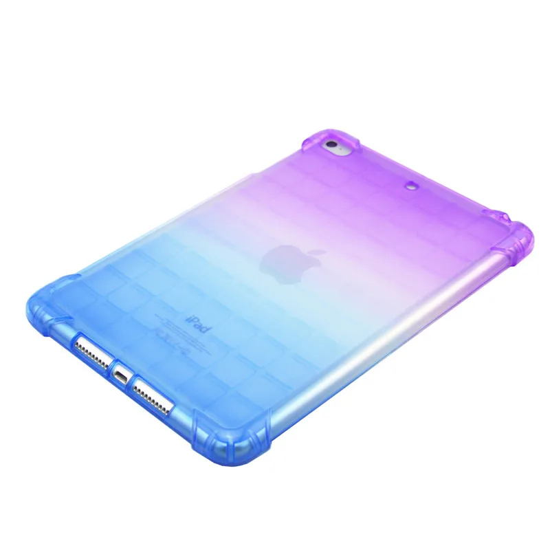 Силиконовый для iPad Mini 1 2 3 4 5 Чехол Мягкий ТПУ прозрачный защитный чехол для iPad 7,9 дюймов с подушками безопасности