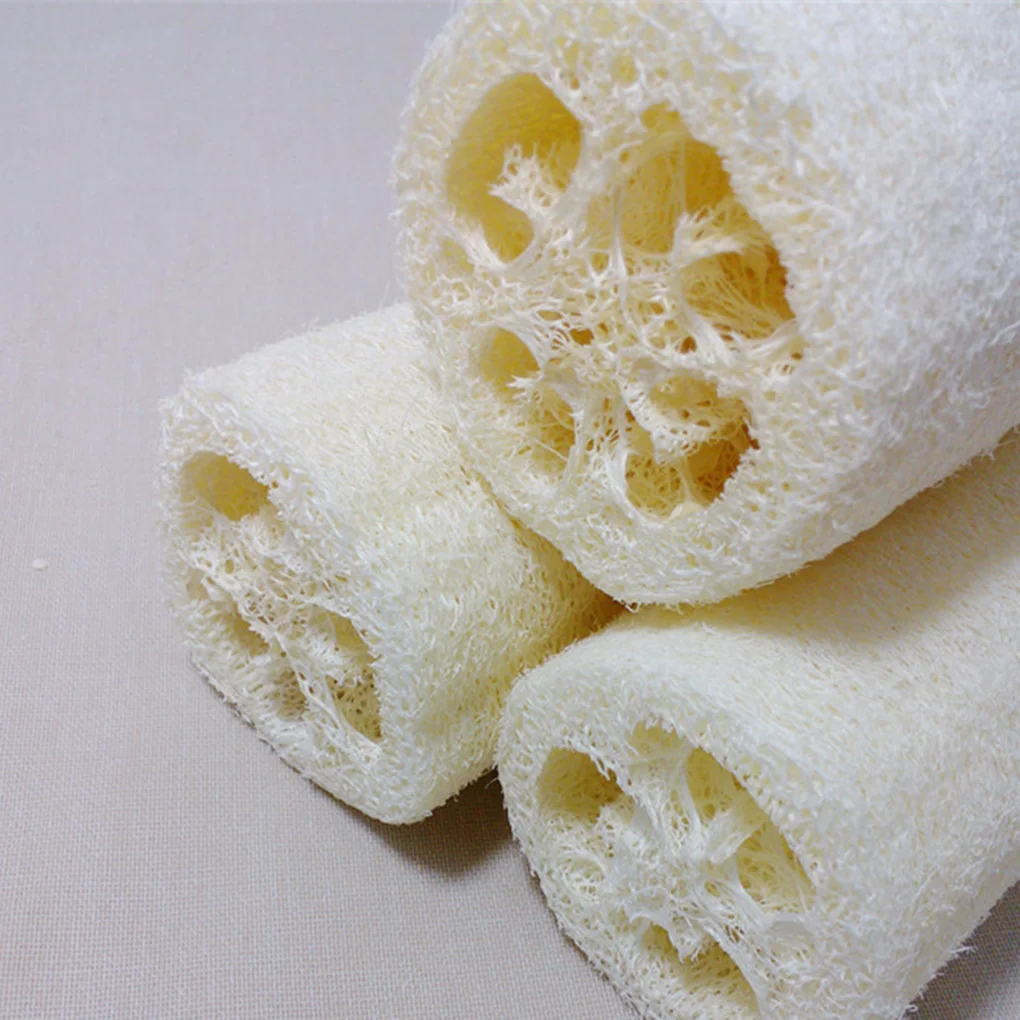 Натуральная Мочалка для ванны душевая губка Loofa спа сообщение скруббера тела Luffa