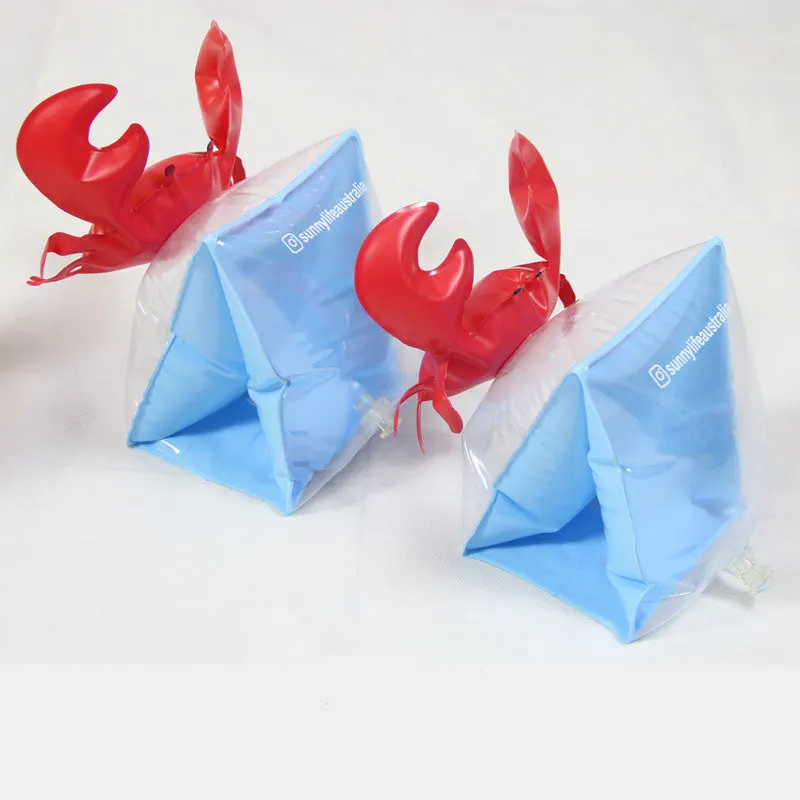 Симпатичные Надувные повязки на руку для плавания в виде фламинго поплавки детей