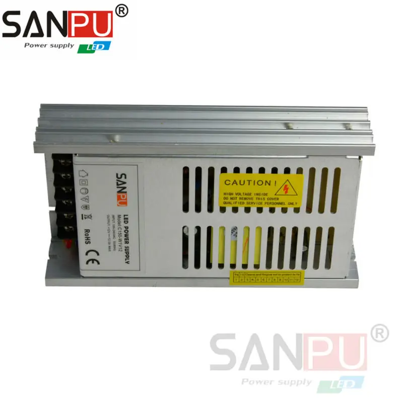 Новый SANPU 12V 150W Импульсный Светодиодный источник питания ультра тонкий
