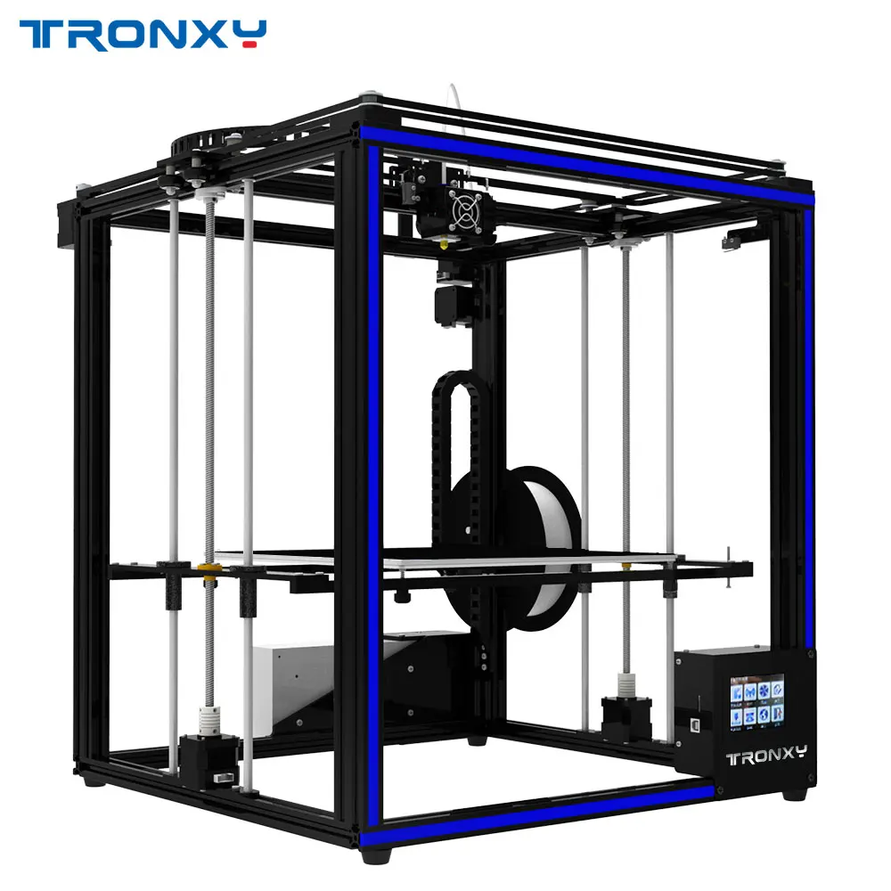 Горячая Распродажа Tronxy DIY 3D принтер X5SA X5ST-400 наборы больших размеров 3D печати PLA 1,75 мм Filame
