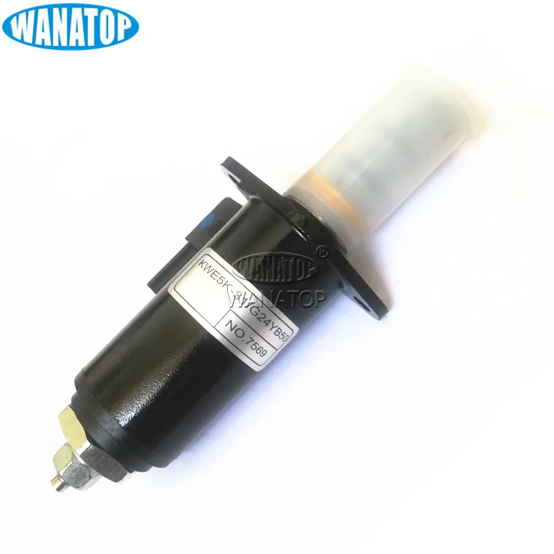 Новый Соленоидный клапан YN35V00051F1 KWE5K-31/G24YB50 для Kobelco | Автомобили и мотоциклы