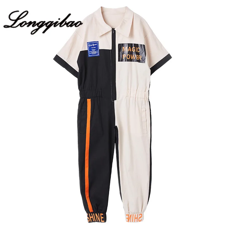 Children's street dance suit girls hip hop bodysuit tide clothes children's modern performance handsome costumes | Детская