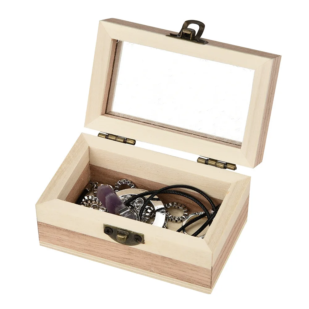 Многофункциональный ящик для хранения 2 размера Ретро Зеркало любви с замком