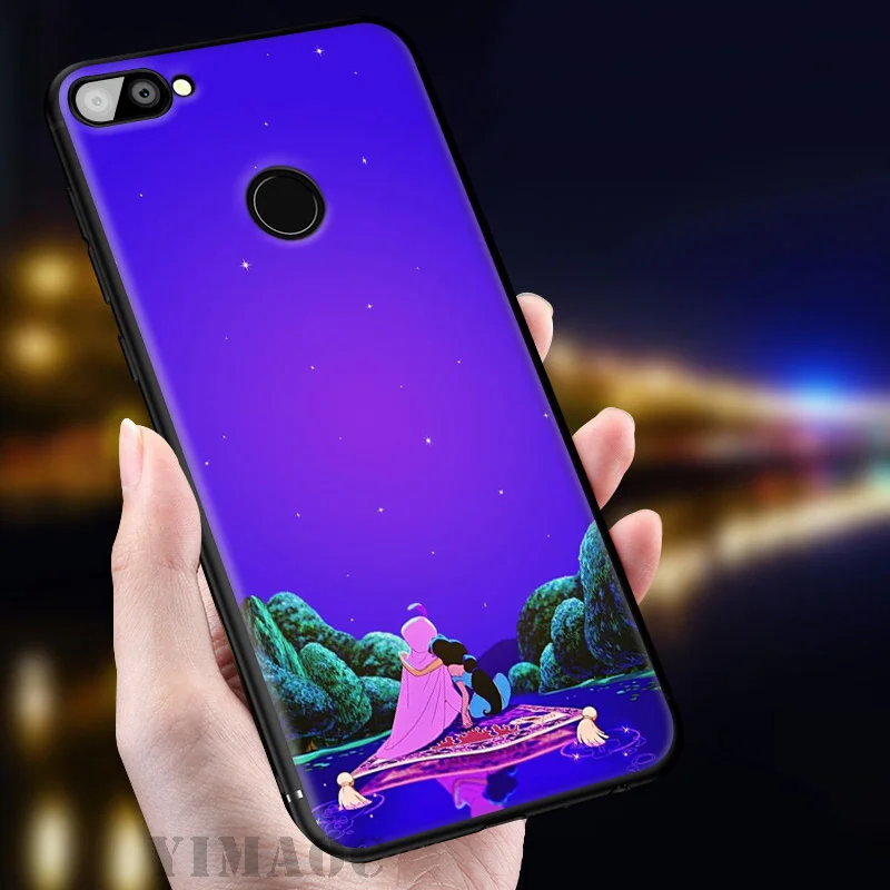 YIMAOC Aladdin Jasmine cartoon Soft Case for Huawei Mate 20 10 P30 P20 Pro P10 P9 P Smart Z 2019 &amp Nova 3 3i Lite |