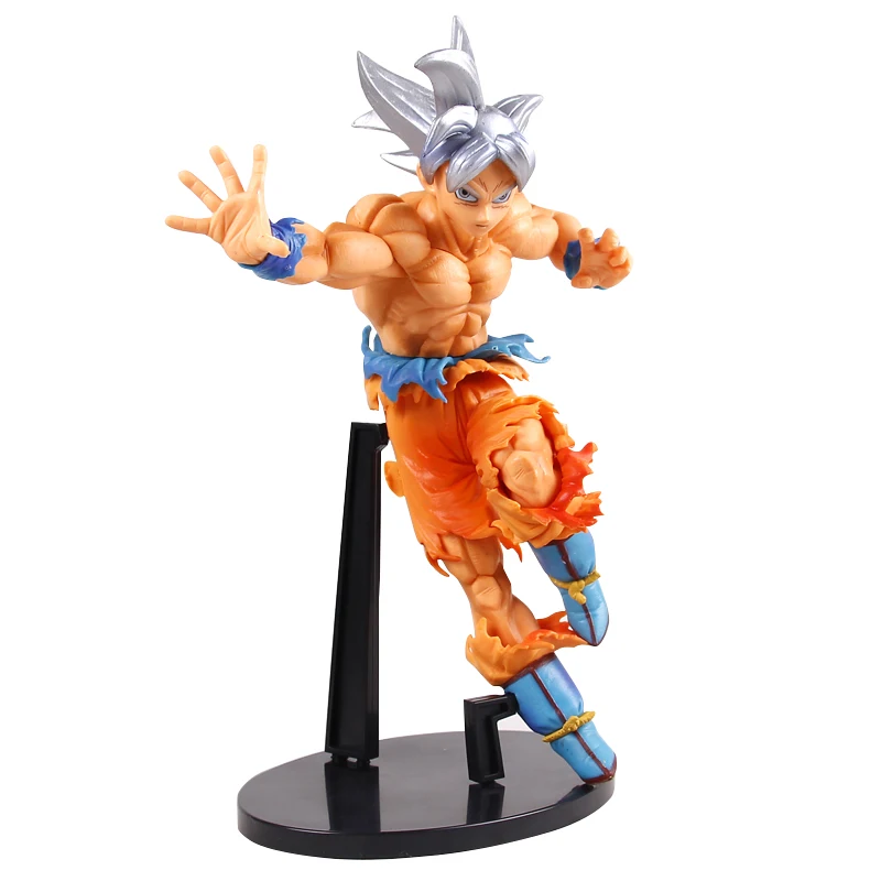 Dragon Ball Super DXF ПВХ Goku Ultra Instinct Jiren Broly экшн-фигурки коллекционная кукольная статуэтка