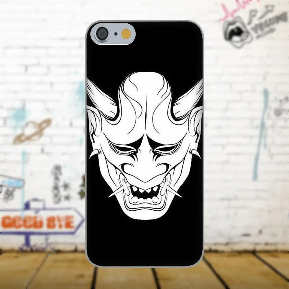 Защитные Чехлы Hannya Demon Mask для Apple iPhone 4 4S 5 5C 5S SE 6 6S 7 8 Plus X For LG G3 G4 G5 G6 K4 K7 K8 K10 V10 V20 |