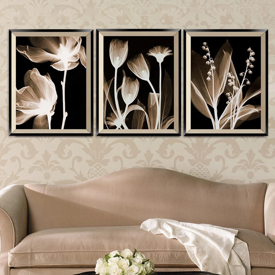 Парусиновая обувь с цветочным принтом плакат скандинавский принт настенная