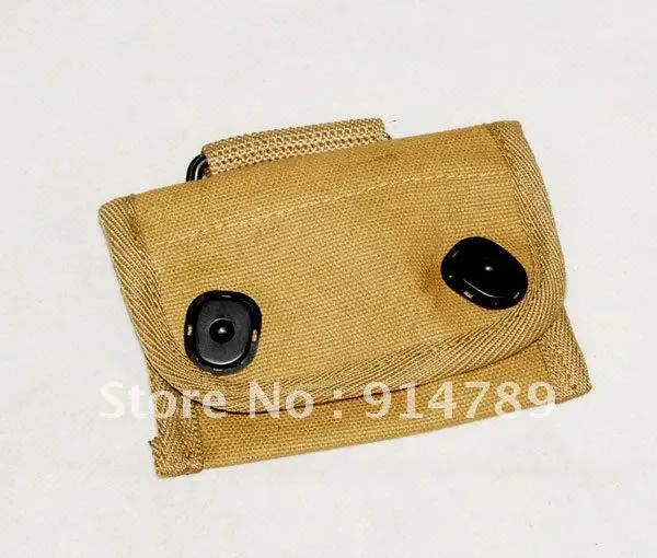 

WWII US ARMY LENSATIC COMPASS POUCH -3606
