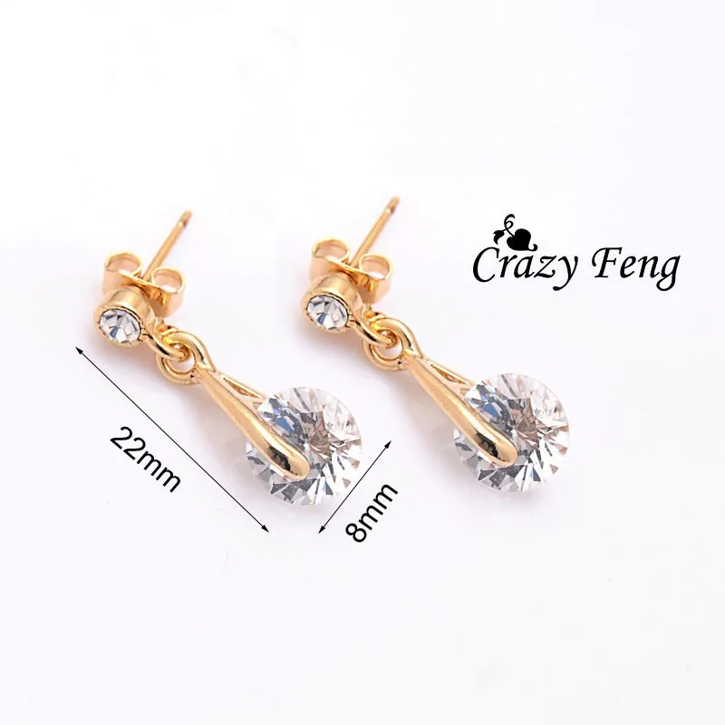 Индийские ювелирные изделия Свадебные Ювелирные наборы Модный золотой цвет