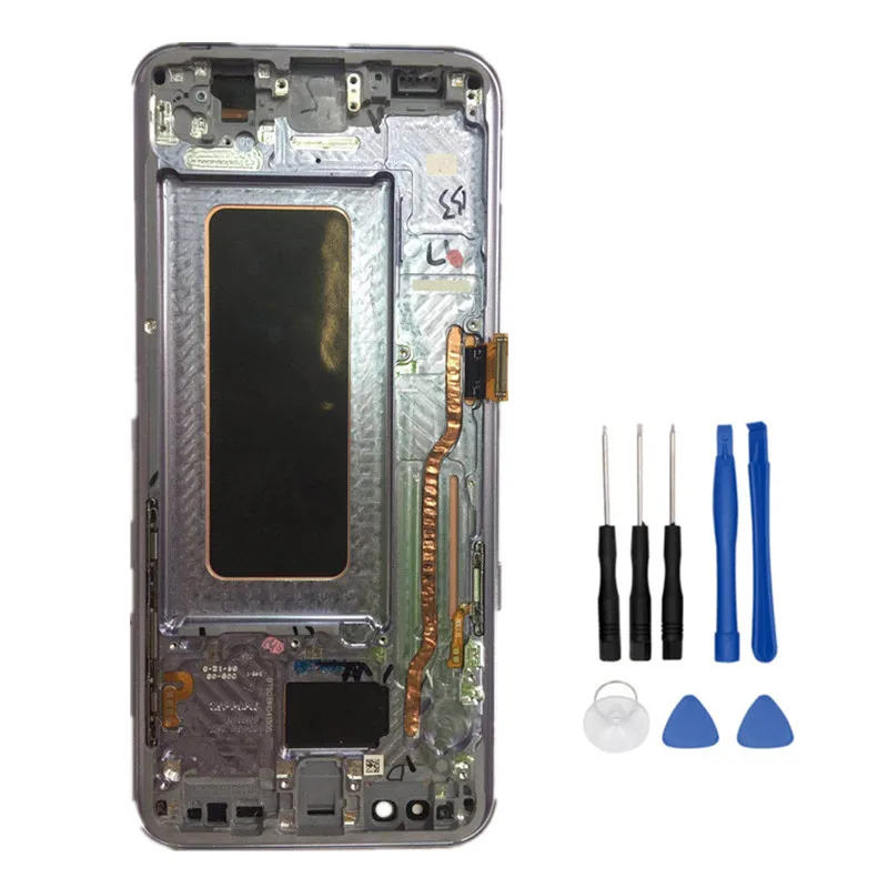 100% рабочие запасные части для Samsung Galaxy S8 Plus G955 G955FLCD дисплей + сенсорный экран с