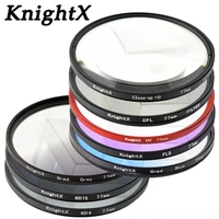 knightx cpl uv star nd filter 49mm 52mm 55mm 58mm 62mm 67mm 72mm 77mm infrared dish lens kit camera for nikon canon polarizing