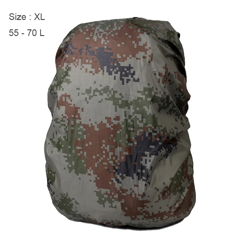 XL 55-70L Профессиональный 40-80L пылезащитный дождевик Сверхлегкий Водонепроницаемый наплечный чехол сумка для путешествий на открытом воздухе защита от дождя для велосипеда и пешего туризма - Цвет: XL 55-70L