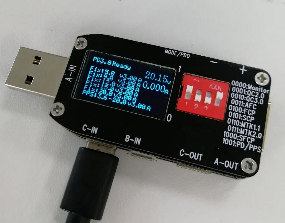 Pd2.02.0pps/QC2.0QC3.0QC4/AFC/FCP/SCP/MTK/SFCP проверка быстрой зарядки|Крышки переключателей| |