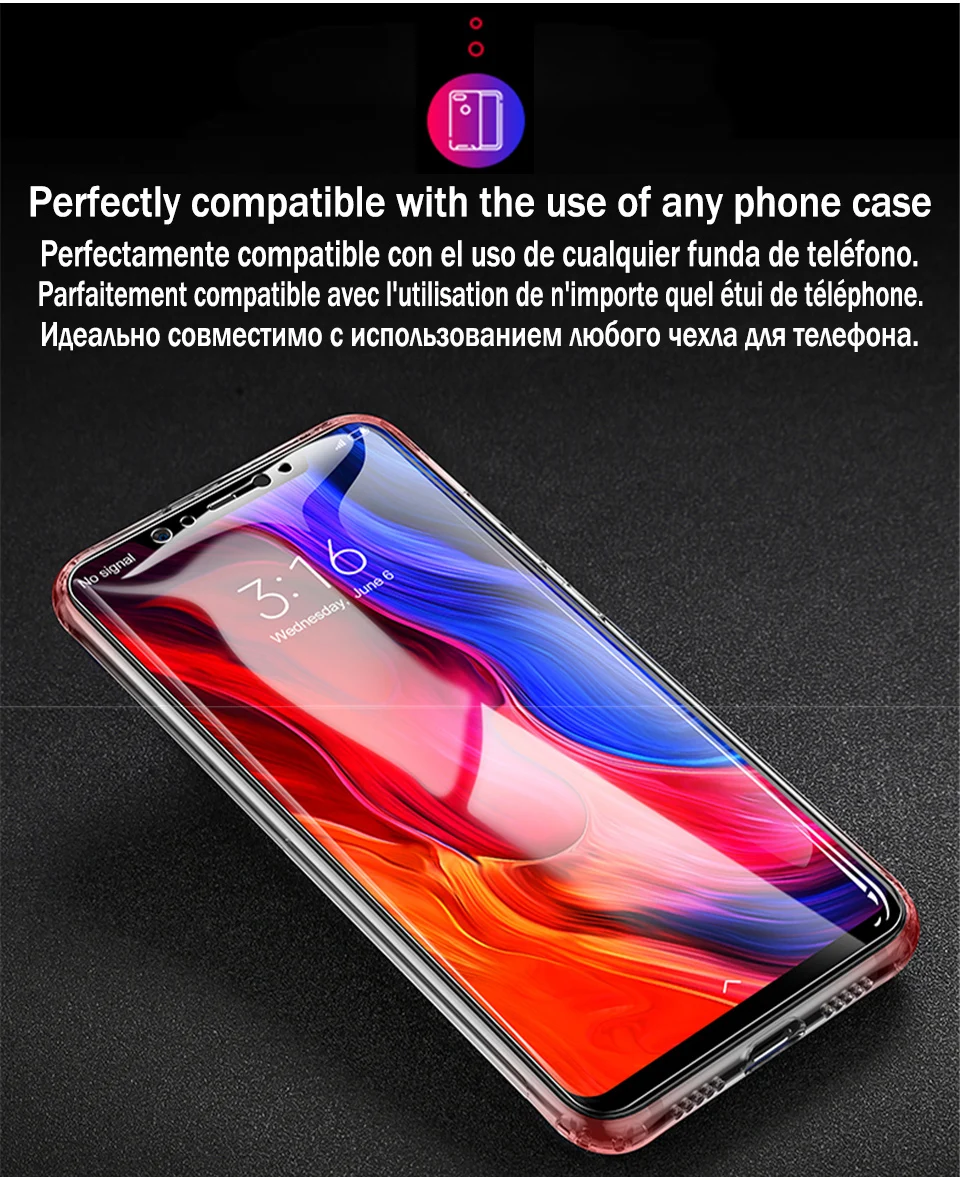 9D полное покрытие закаленное стекло для huawei P30 P20 Pro P10 Lite Защита экрана для huawei P smart Nova 3 3i защитное стекло