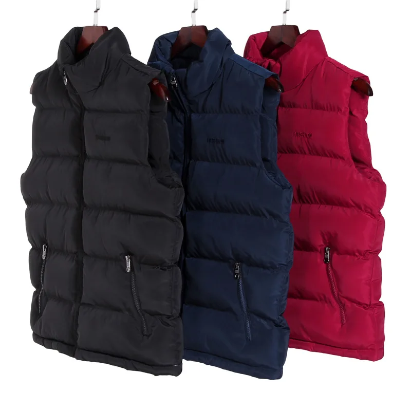FALIZA 6XL новые зимние мужские куртки безрукавки жилет мужской теплый пуховой