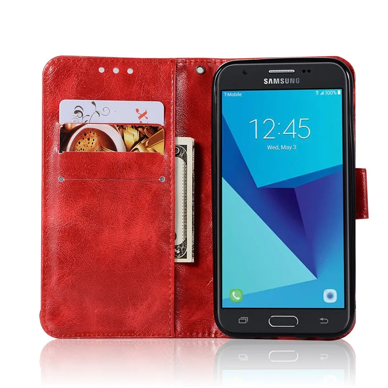 Toparmor чехол для Samsung Galaxy J3 2017 книжка флип Стиль высокое качество мобильного