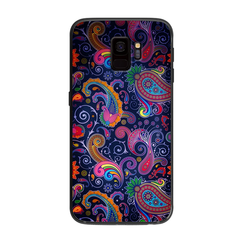Психоделические точка художественный дизайн для samsung Galaxy A5 A6 A7 A8 A9 2018 2019 плюс M10 M20