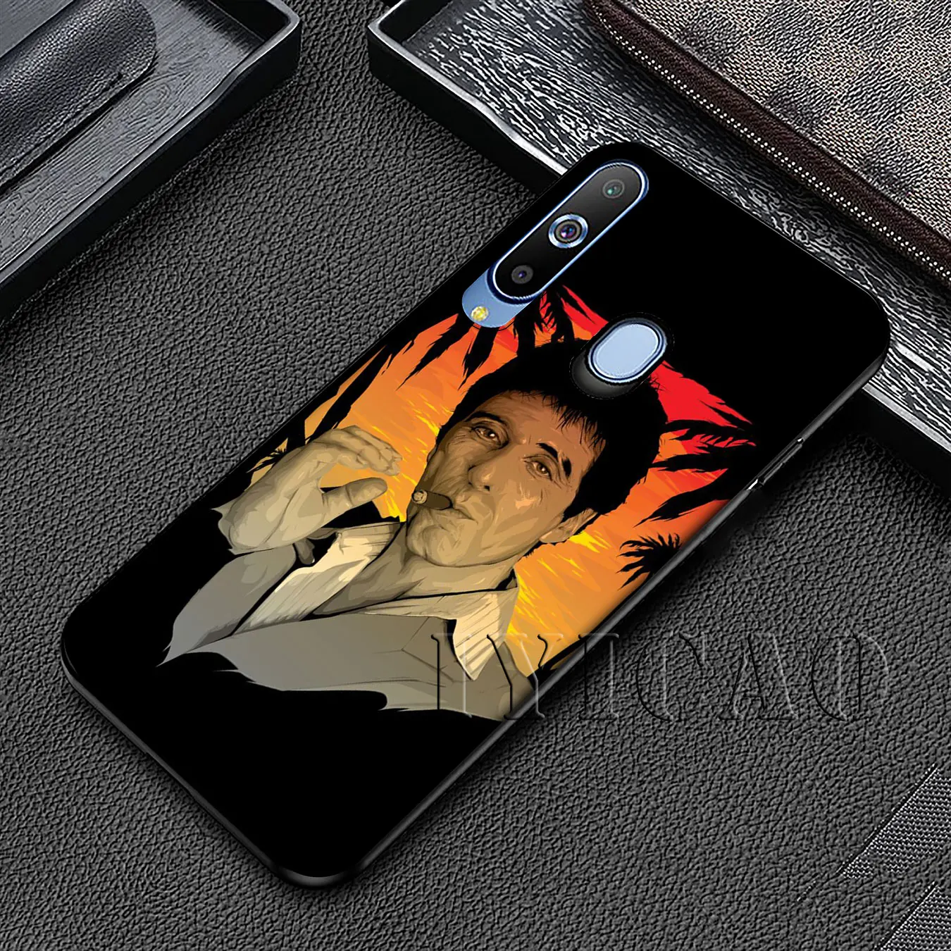 Scarface Тони Монтана роскошный высокий протектор на конце мягкий чехол для Samsung Galaxy