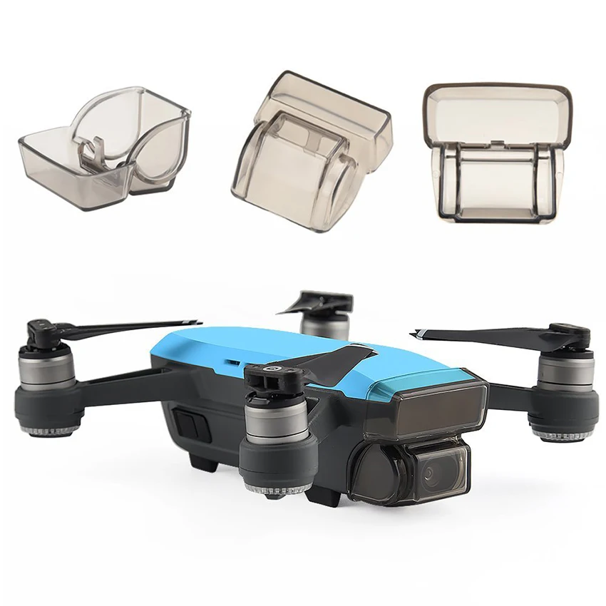 Sunnylife Integrated Cover for DJI SPARK Gimbal Camera Front 3D Sensor System Screen Protector Dustproof Bumprooof Quick mount |
